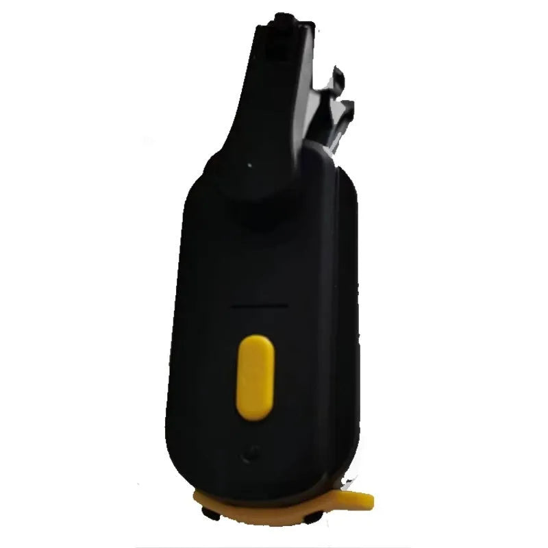 Black TZ-HW065 smart helmet wiper unit with 65mm blade for motorcycle helmet installation.