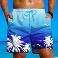 Men's ethnic style loose board swimming trunks in polyester fabric available in multiple colours and sizes