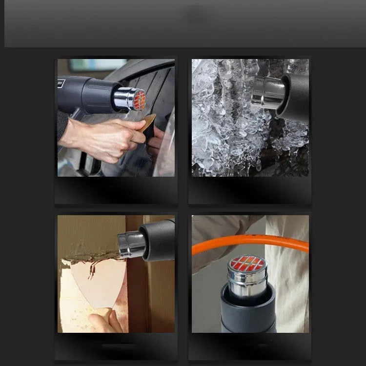 2000W industrial hot air tool with thermal insulation shell and two-speed temperature control switch