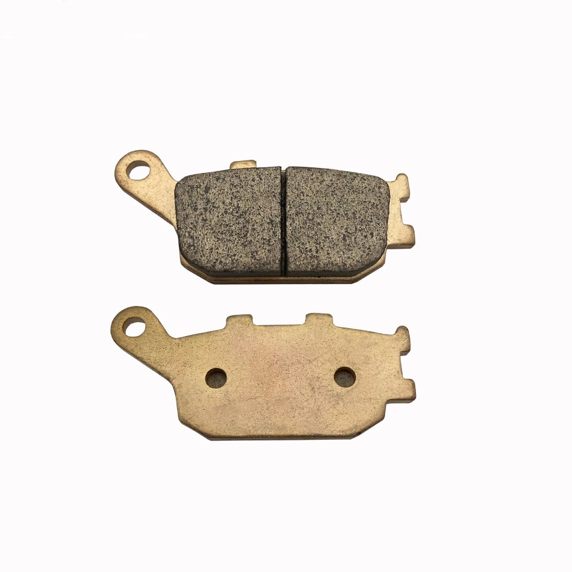 Sintered rear motorcycle brake pad set for Honda CBR954RR, CBR900RR, and CBR929RR.