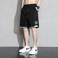 Japanese plus size cotton shorts for boys in black, khaki, and white colours with mid waist design