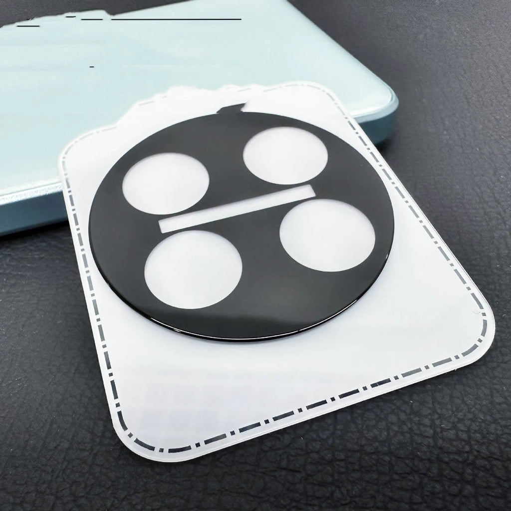 OnePlus tempered glass camera lens protector with AR enhanced black ring for OnePlus 12, Find N3, OnePlus 11