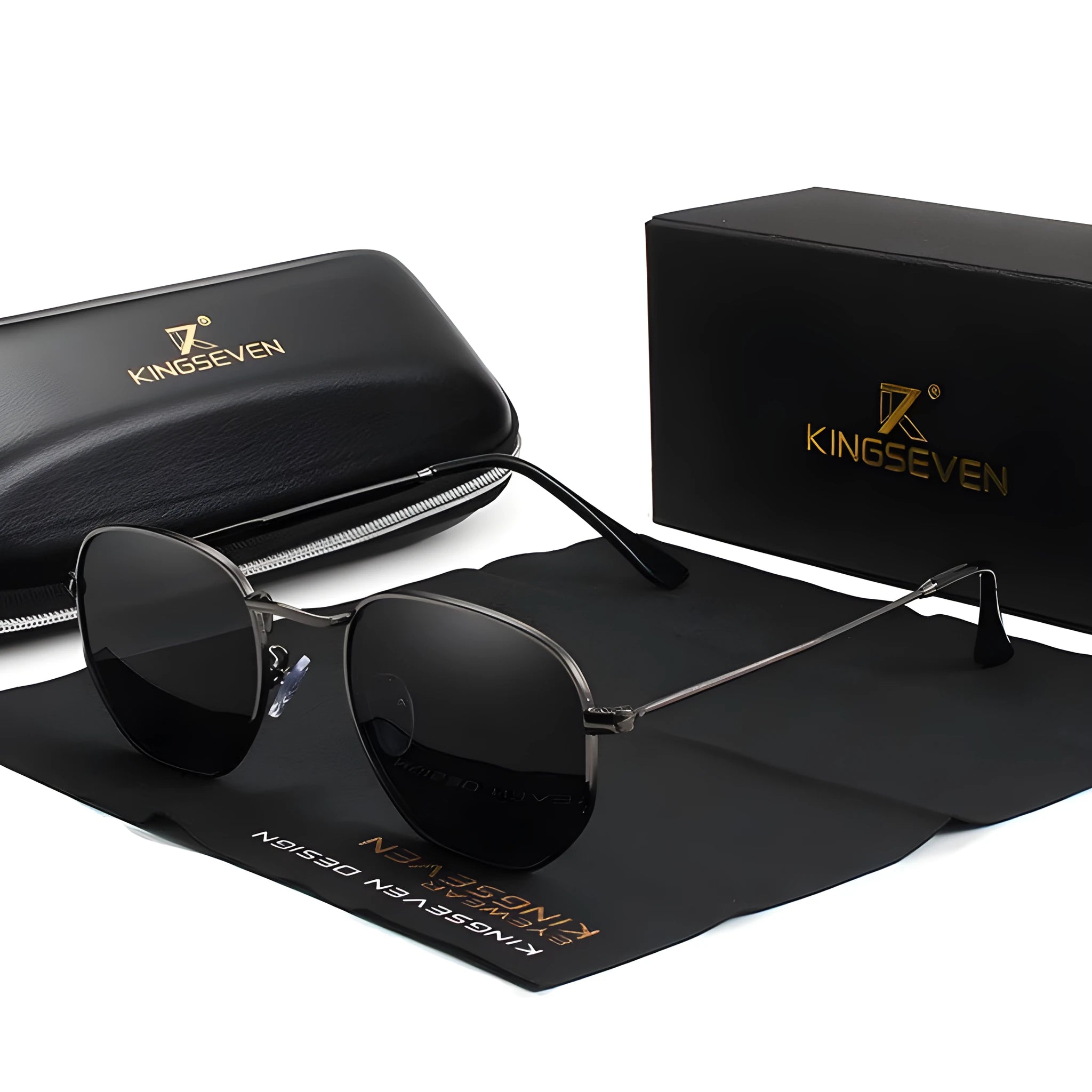 Classic round retro sunglasses for men in various colours including black, silver, and gun gray.