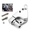 Aluminium intake manifold coolant adapter for Honda K20 K24 engines showing connections