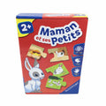 French educational puzzle toy with 12 pairs of picture-word matching cards for children