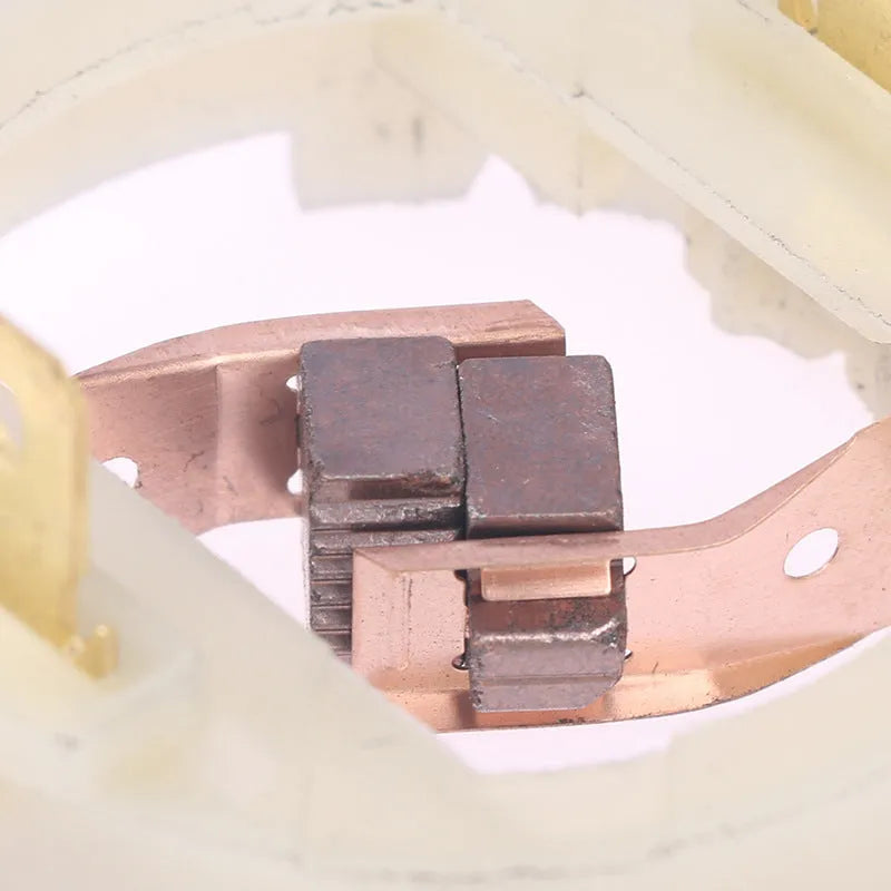 Carbon brush holder end cover repair parts for 895 DC motor, metal graphite construction