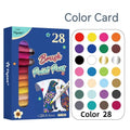 Set of soft head gouache pens with flexible tips for hand lettering and card art.