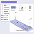 Standard purple automatic rebound abdominal wheel fitness equipment for home use