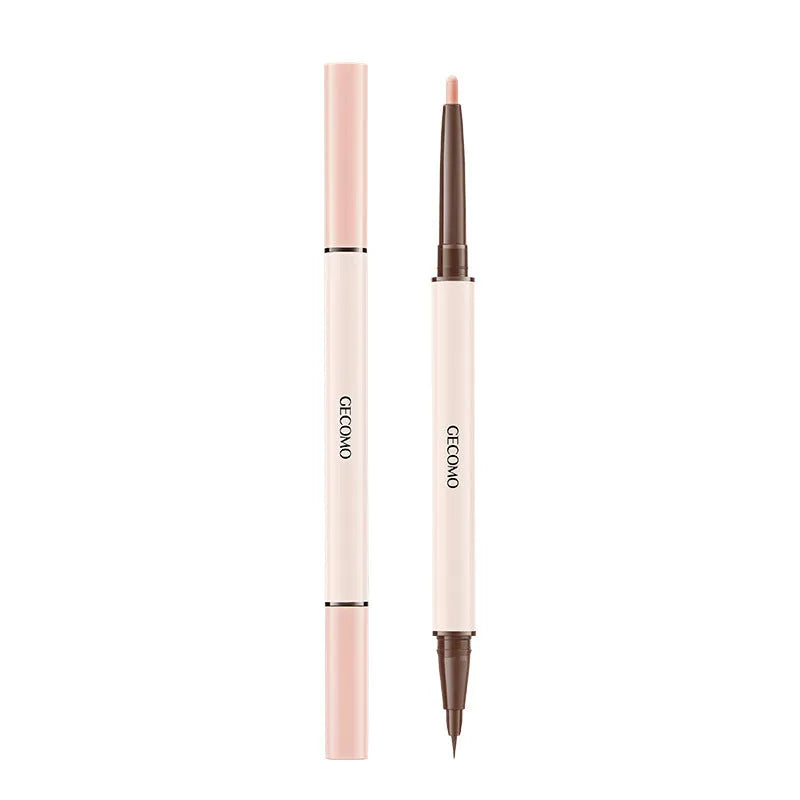 Stereoscopic Star Eyes double headed silkworm eyeliner pen in pearlescent liquid formula