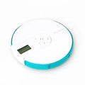 7-compartment alarm clock pill dispenser with programmable timer and portable design