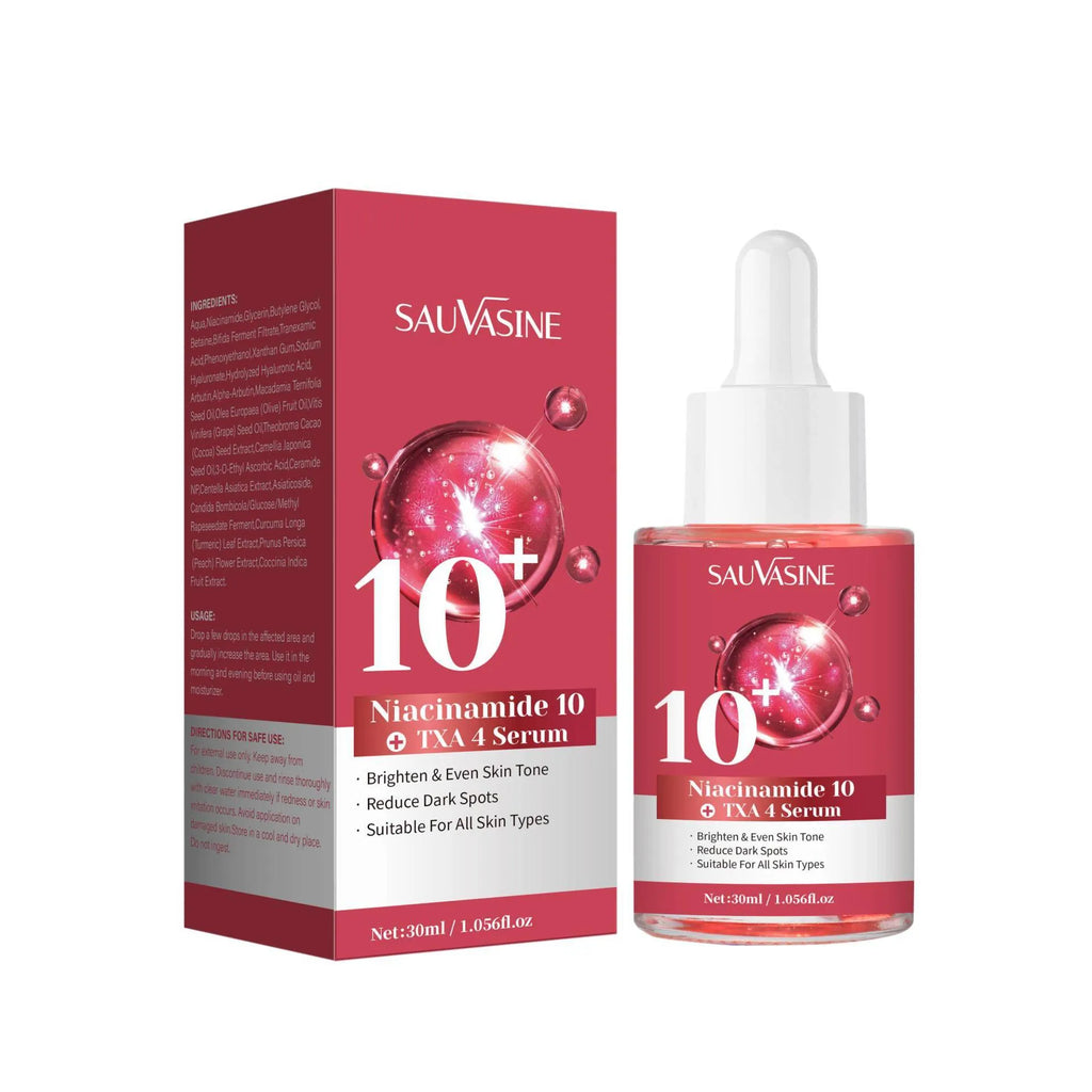 30ml bottle of Niacinamide 10 TXA 4 serum with concentrated skincare formula