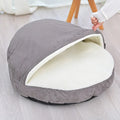 Brown and grey removable washable cloth dog kennel in S and M sizes