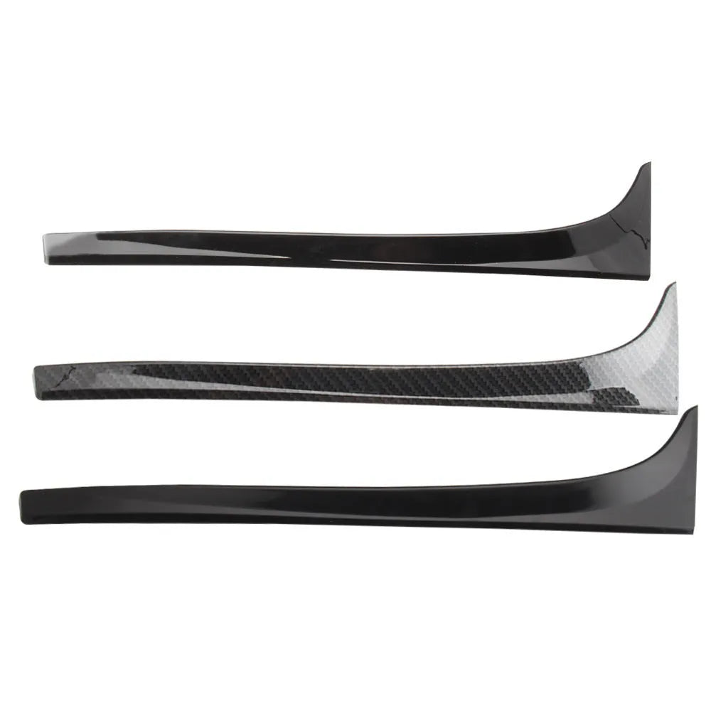 Glossy black ABS plastic rear window spoiler wing for Volkswagen Golf 7 car