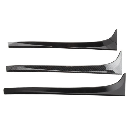 Glossy black ABS plastic rear window spoiler wing for Volkswagen Golf 7 car