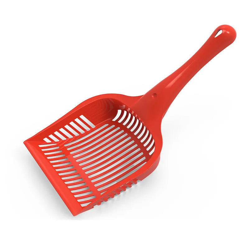 PP plastic cat litter scoop in red, yellow or blue colour with small or medium size options