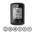 Black plastic waterproof bicycle stopwatch for cycling training and exercise timing