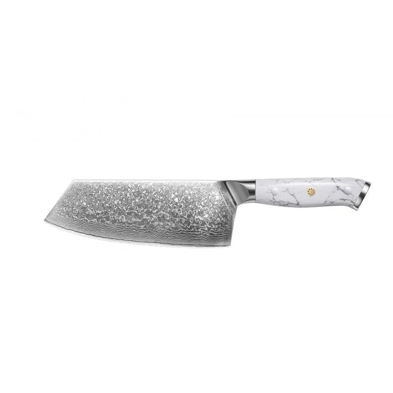 Damascus Special Combined Chef's Knife with 21cm VG10 blade and 32cm overall length