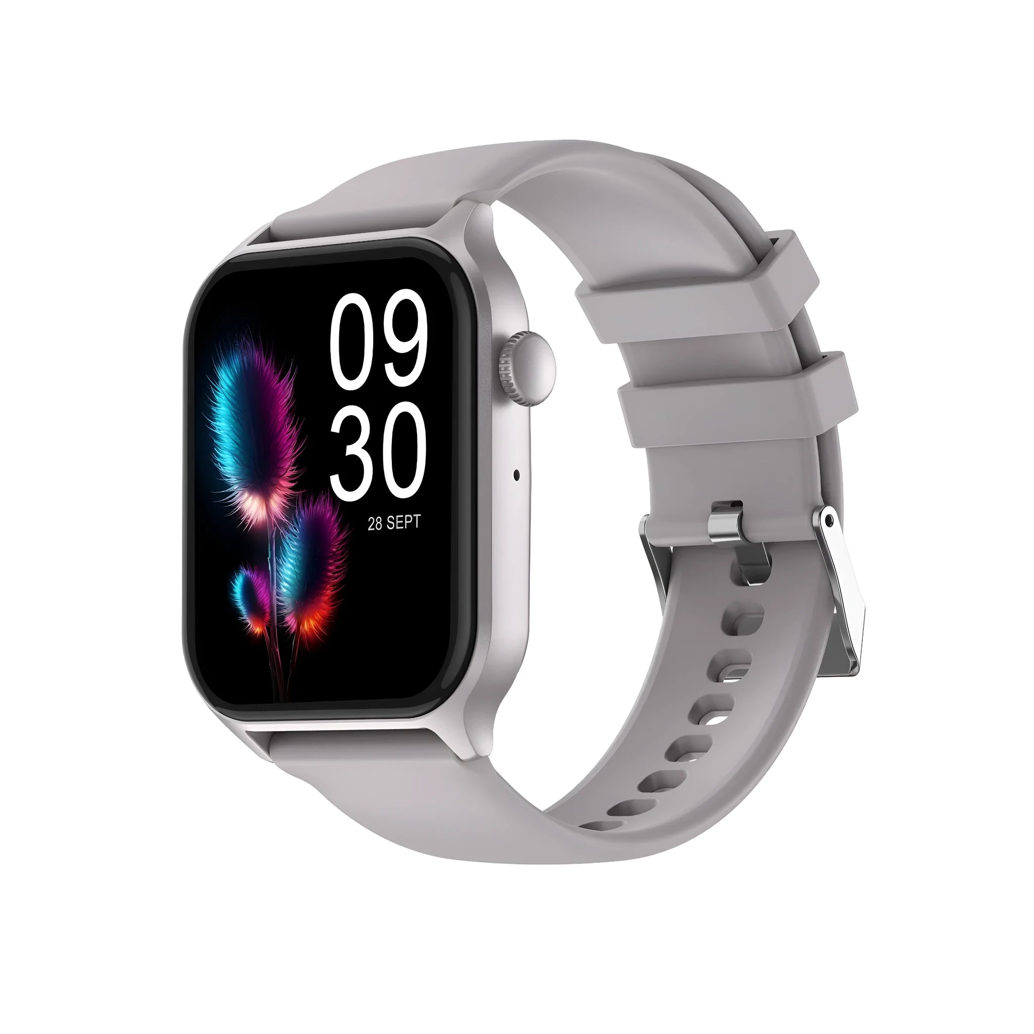 Z145 Smart Watch on wrist displaying health metrics, showing black colour option with TFT screen.
