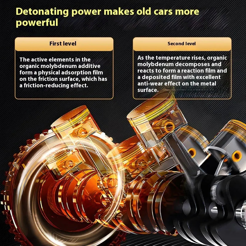 60ml engine oil anti-wear additive in white packaging for vehicle engine protection
