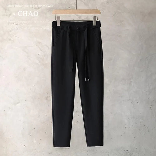 Boys slim straight wool trousers in tapered cut with straight leg opening