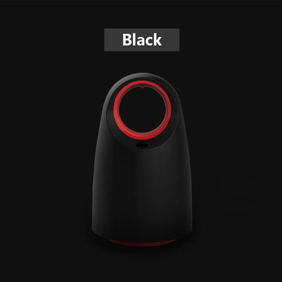 White or black household silent mosquito killer with USB cable, dimensions 12x12x21.5cm