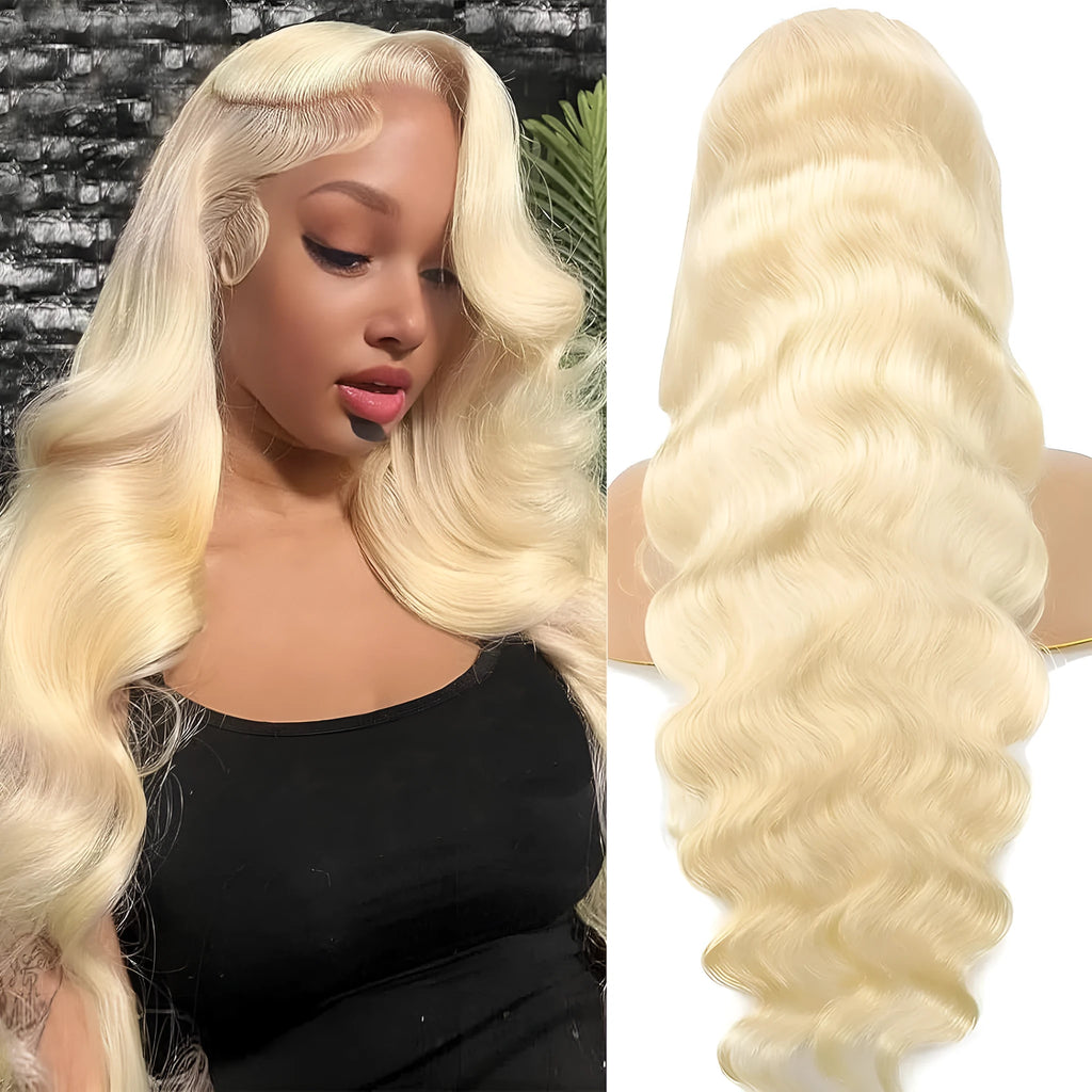 Synthetic front lace wig for women in medium-long curly style with M1 539 613 colour