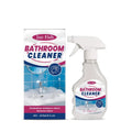 237ml bottle of bathroom cleaner spray with a trigger, for removing limescale and soap scum.