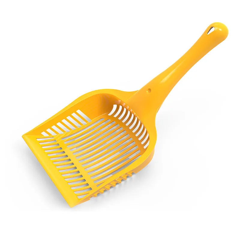 PP plastic cat litter scoop in red, yellow or blue colour with small or medium size options