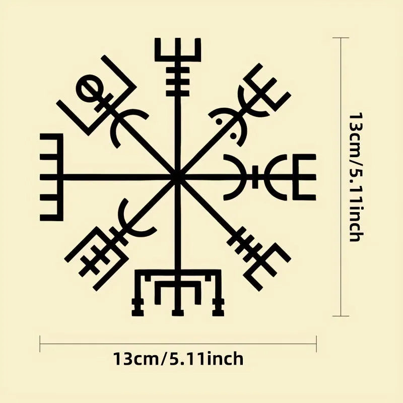 13x13cm square vinyl car sticker with transparent design for window application