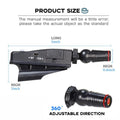 Black golf laser sight aiming instrument for putting alignment practice