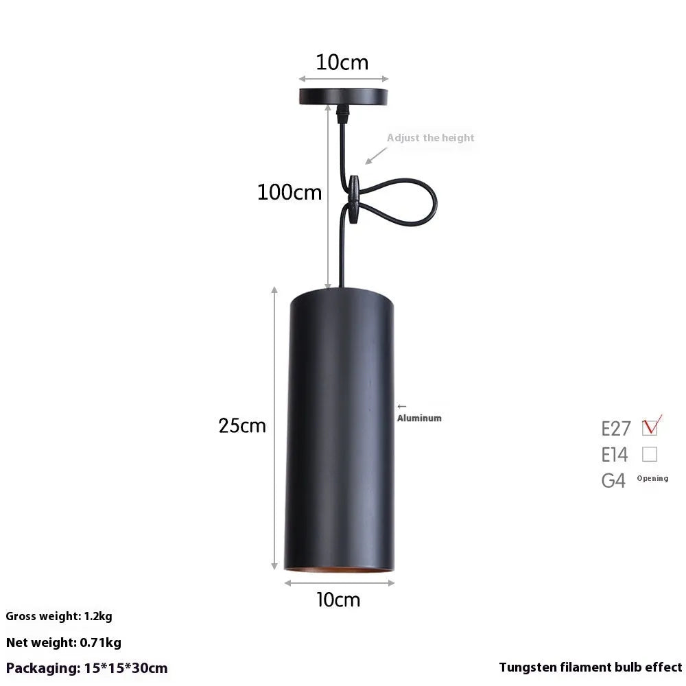 Retro iron art chandelier in D8053 matte black finish for bedroom or living room lighting