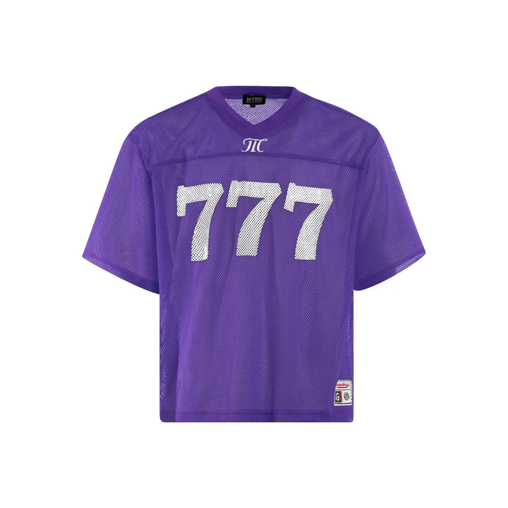 Men's loose fit summer T-shirt in retro street style with polyester fabric