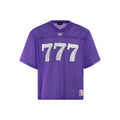 Men's loose fit summer T-shirt in retro street style with polyester fabric
