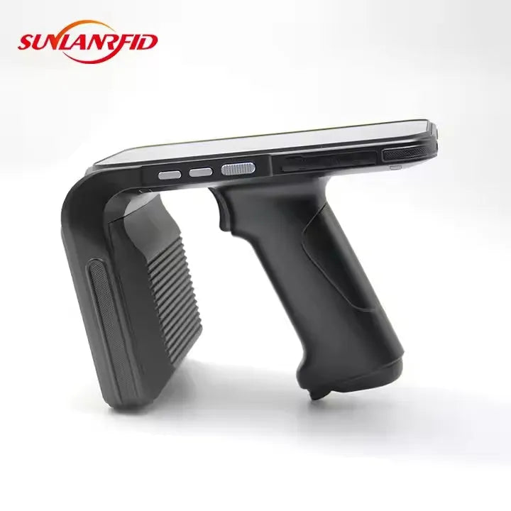 SLP-05 portable UHF RFID handheld reader with Android interface and Impinj E710 module for logistics