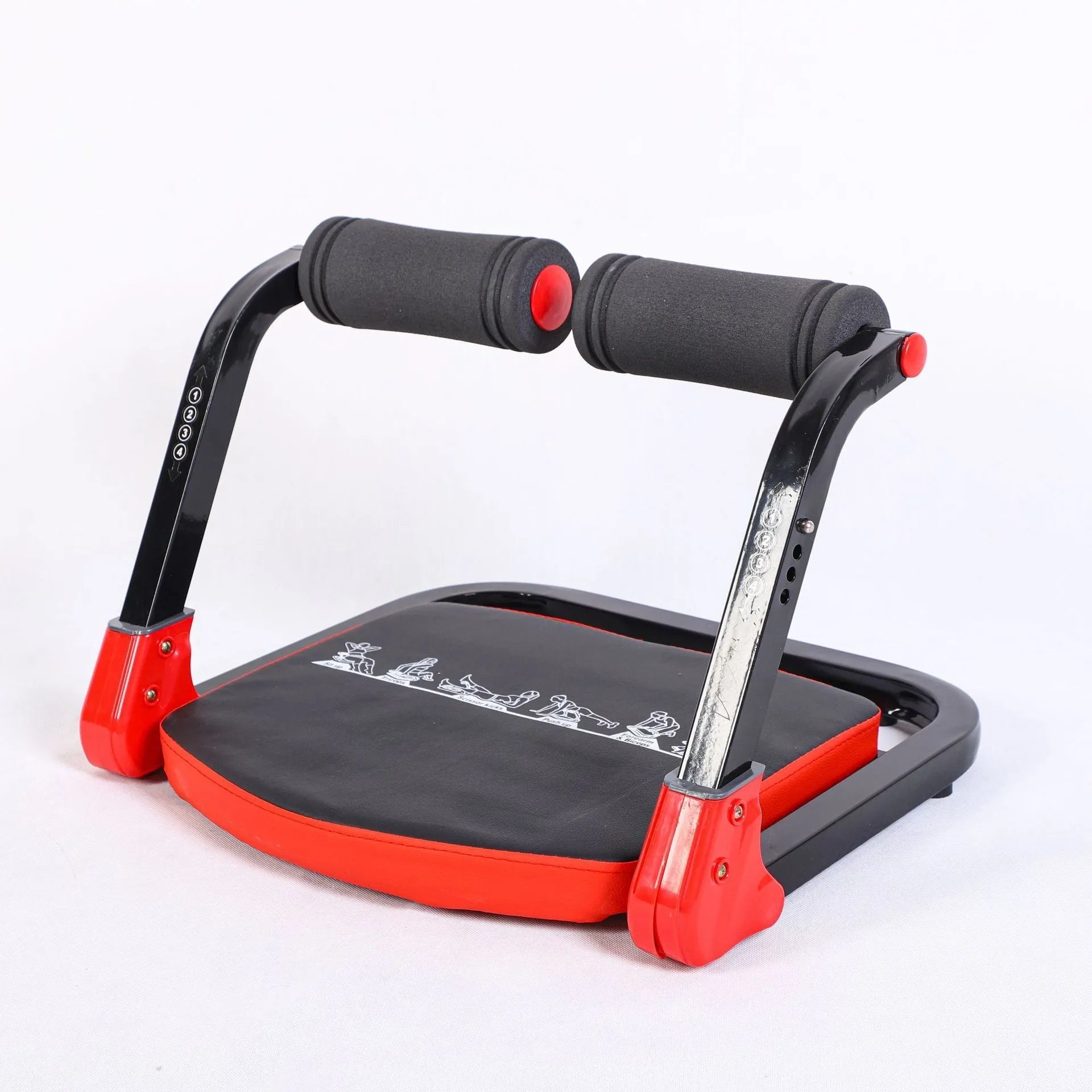 Mini multifunctional abdominal training device in sky blue colour