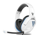 MH86 black and white wired gaming headset with large ear cups and a flexible microphone.