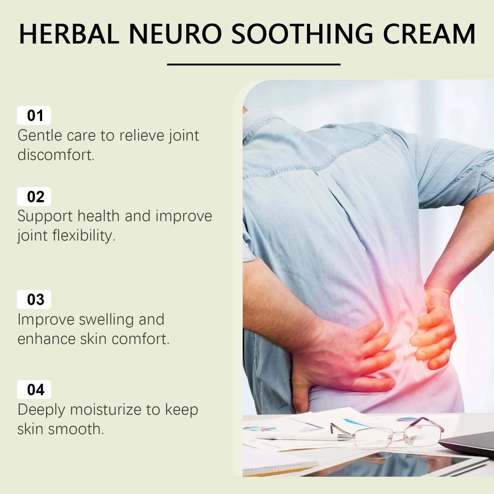 100g tube of arnica and mugwort body care cream with listed ingredients.