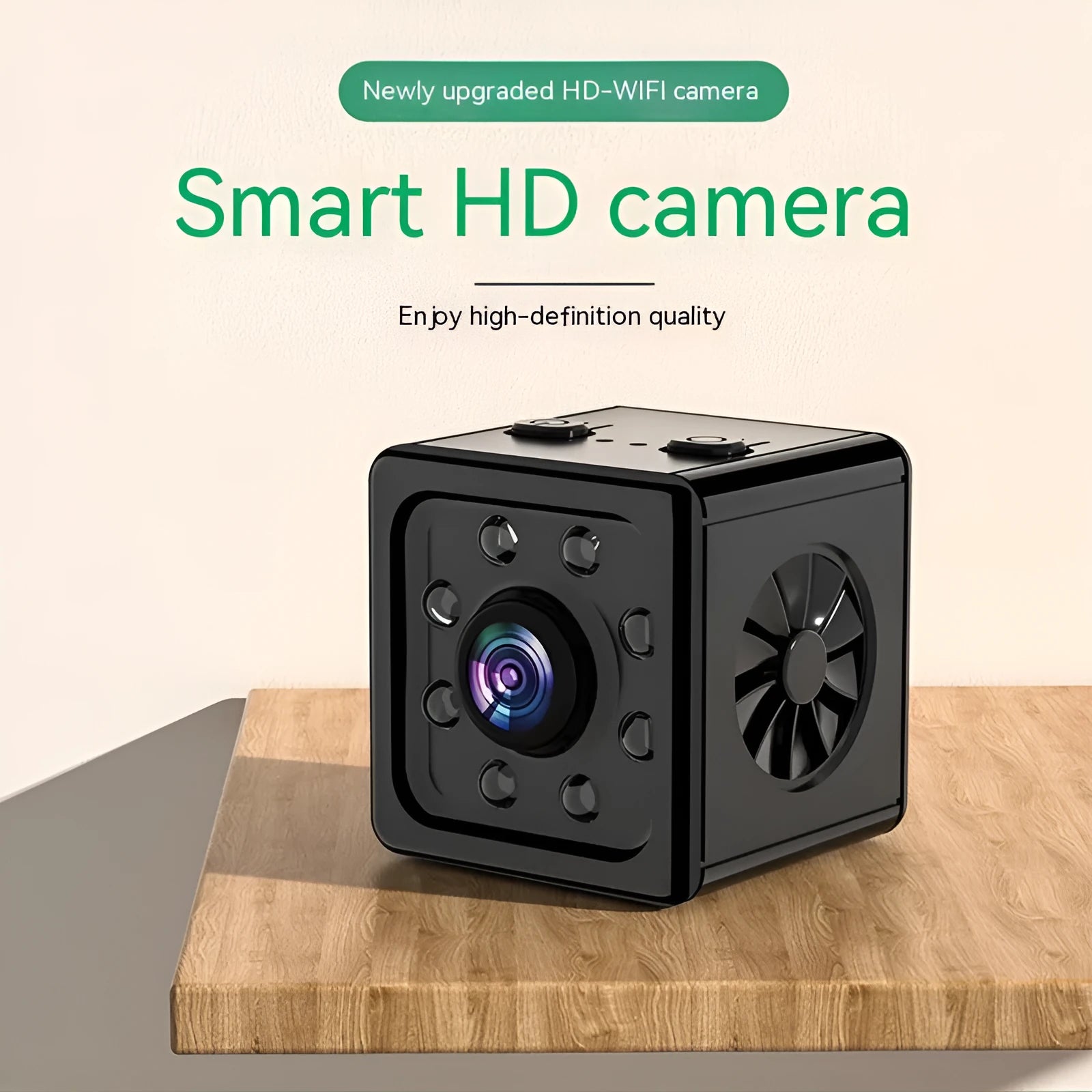 Black K13 remote network sports camera with mounting bracket