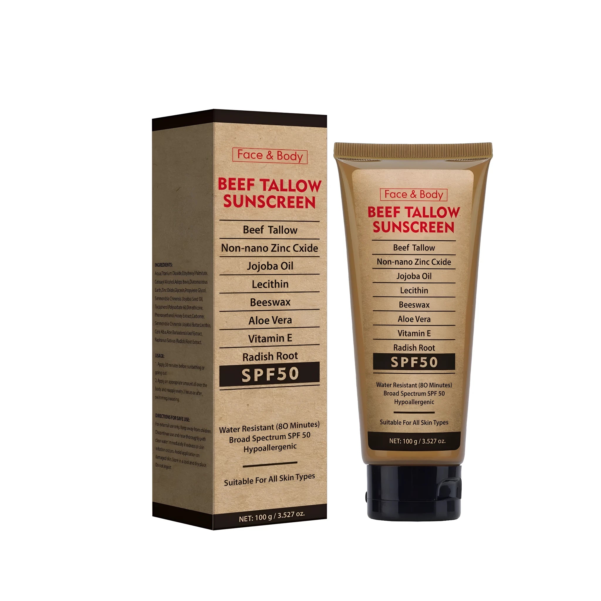 100g tube of organic grass-fed butter protective moisturising cream with product code FPD015.