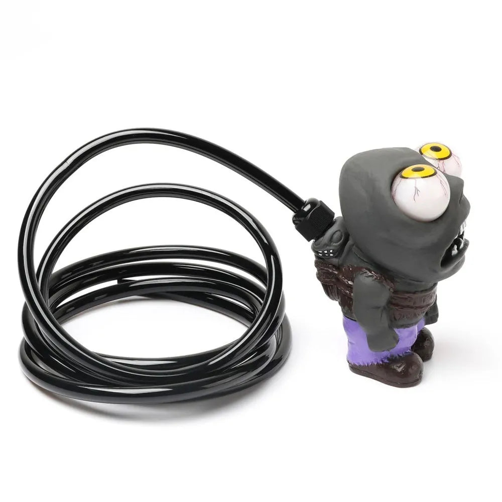 Turbo decompress ornament doll with pressure regulating valve and copper connectors for car turbo system