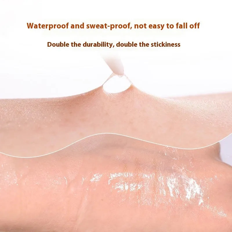 Roll of invisible natural lace double eyelid stickers in choice of Crescent S, M, or Olive M shapes.