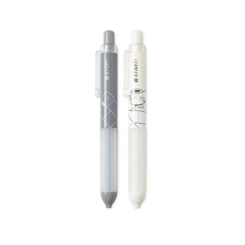 Activity 0.5mm automatic pencil with cloud grip in black and white colours