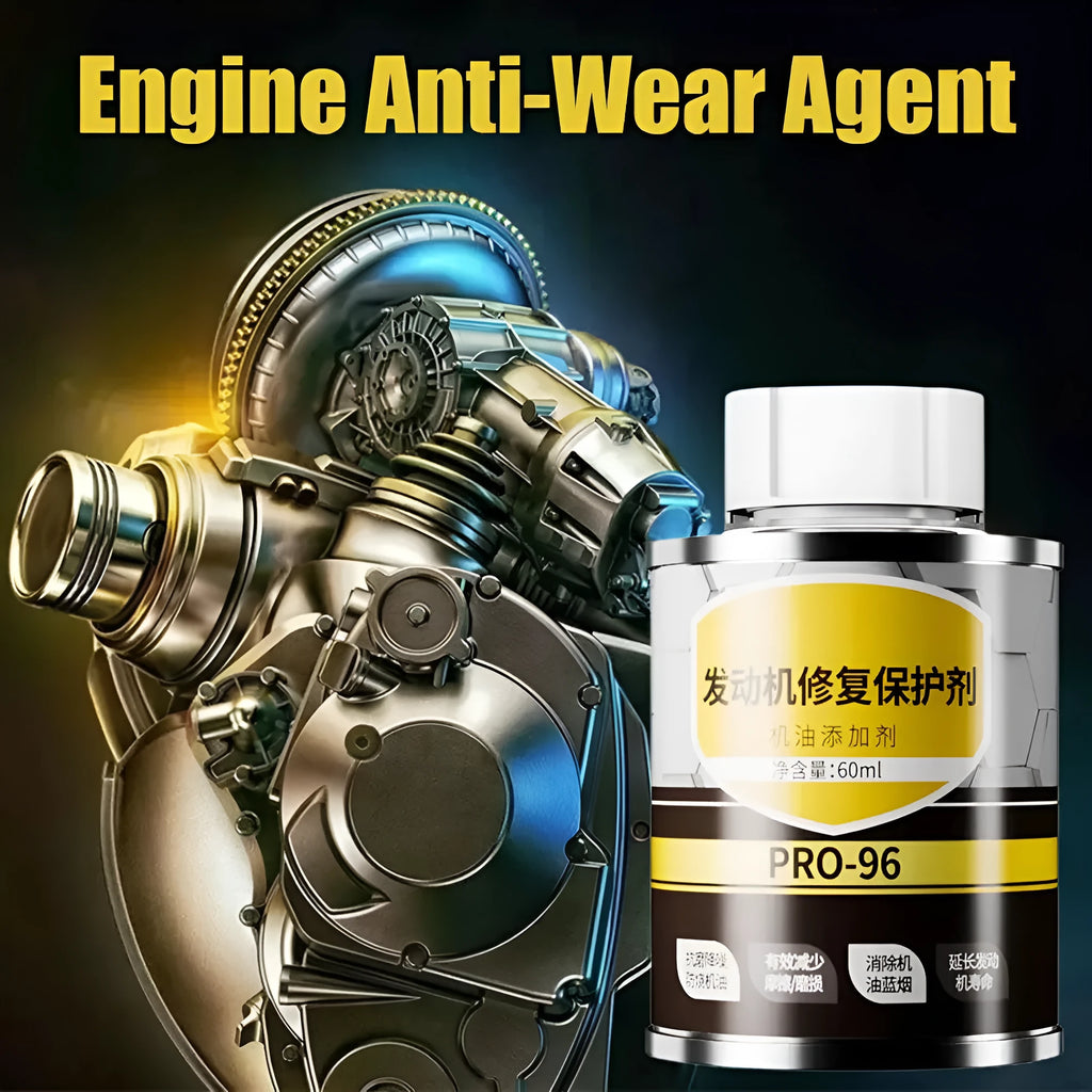 60ml engine oil anti-wear additive in white packaging for vehicle engine protection