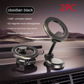 All-metal magnetic car phone mount in Qian colour with foldable design for dashboard mounting