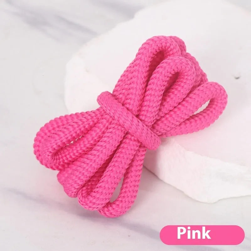 Oval shoelace adapter rope in various colours showing 1.0cm width and length options for sweatshirts and sneakers.