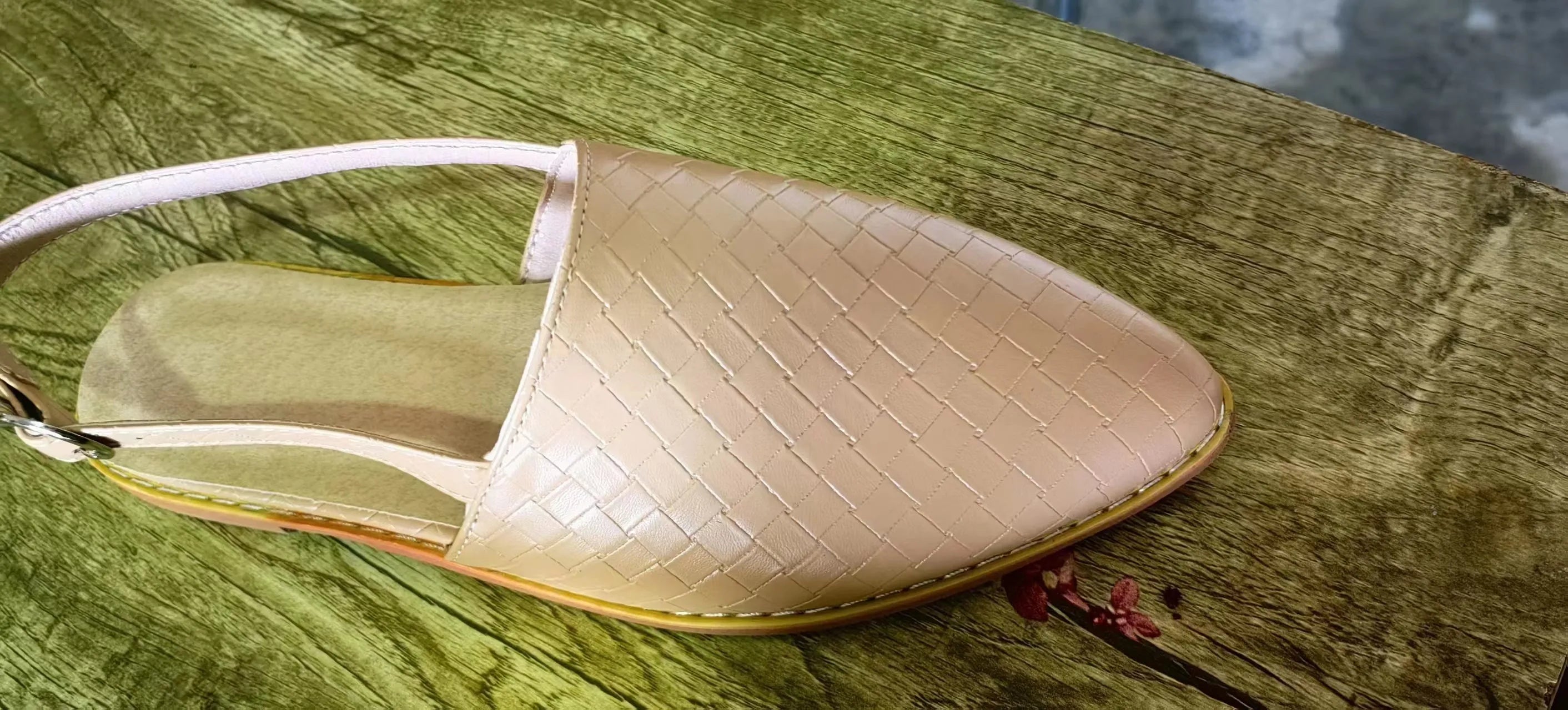 European and American style casual sandals with buckle fastening and pointed toe in multiple colour options