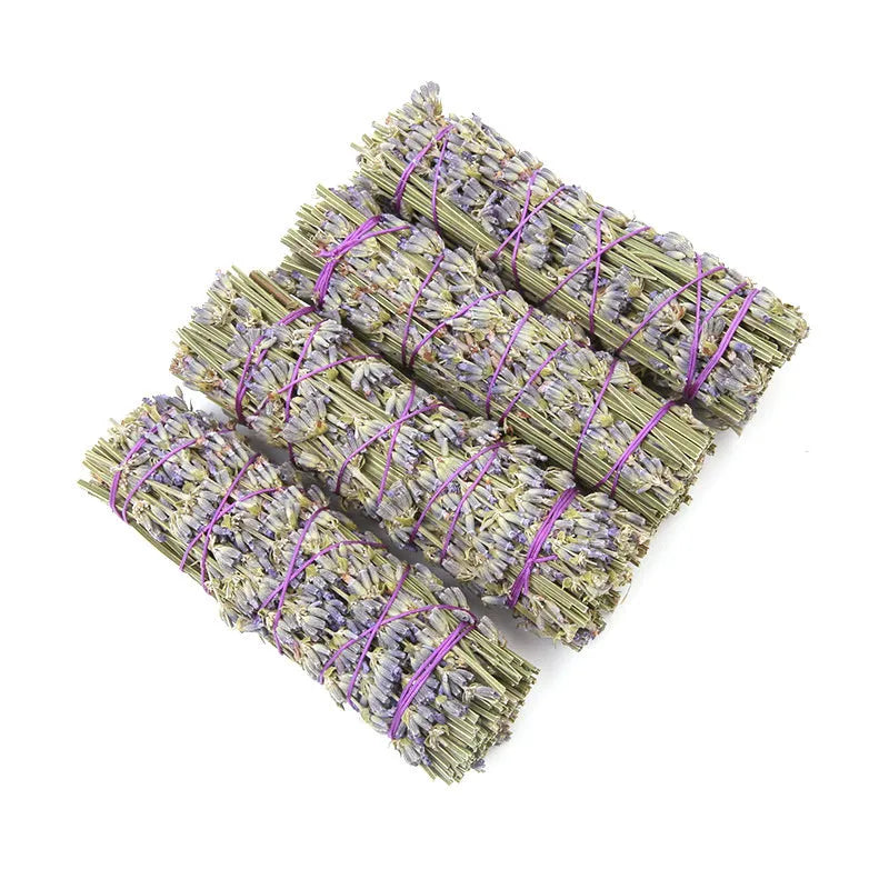4-inch natural dried lavender flower aromatherapy stick for room fragrance