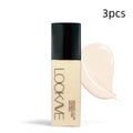 LOOKAVE Matte Liquid Foundation tube in 21c size with shade options LK63C-01 to LK63C-06