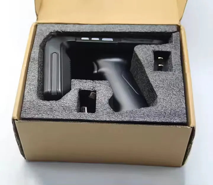 SLP-05 portable UHF RFID handheld reader with Android interface and Impinj E710 module for logistics