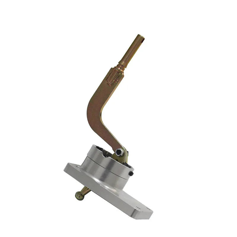 Silver aluminium alloy quick short rod gear lever for Horton car models